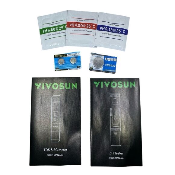 Vivosun TDS & EC Meter & pH Tester Combo - Picture 2 of 4